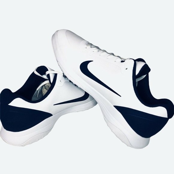 Nike Mens Infinity G Spikeless Golf Shoes White Navy CT0535-102 Wide Size 10 - Picture 7 of 10